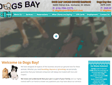 Tablet Screenshot of dogsbay.net